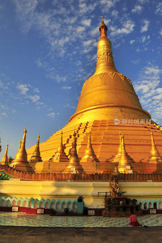 勃固的 Shwemawdaw paya